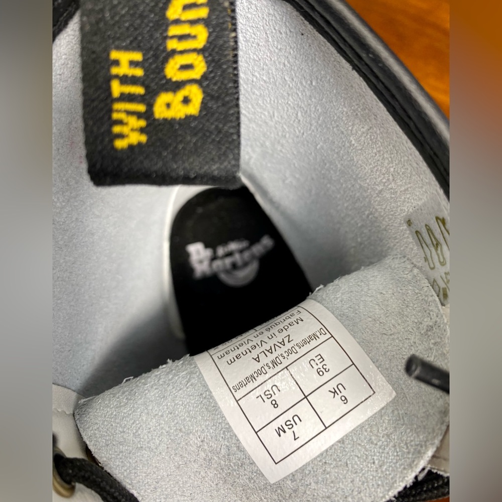 DR. MARTENS White Zavala Boots - Picture 10 of 15